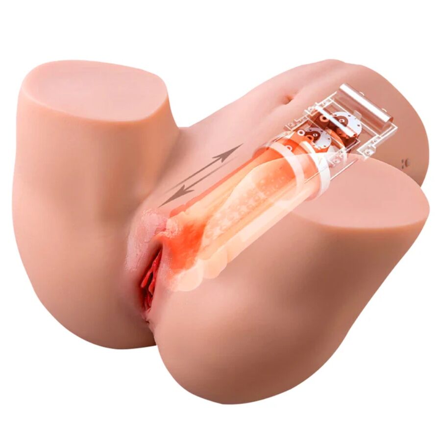 DESIDERIO NASCOSTO - MASTURBATORE FEMMINILE MEGA TROIA CON TORSO DA 22 KG - immagine 5