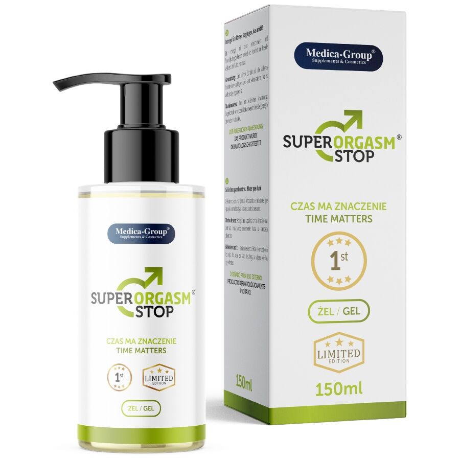 MEDICA GROUP - SUPER ORGASM STOP GEL INTIMO UOMO 150 ML