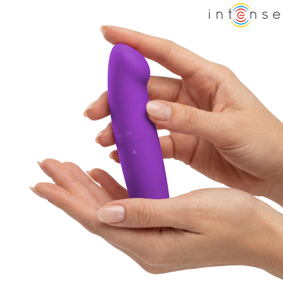 INTENSE - VIBRATORE PER IL PUNTO G PHIL VIOLA 13 CM - immagine 2