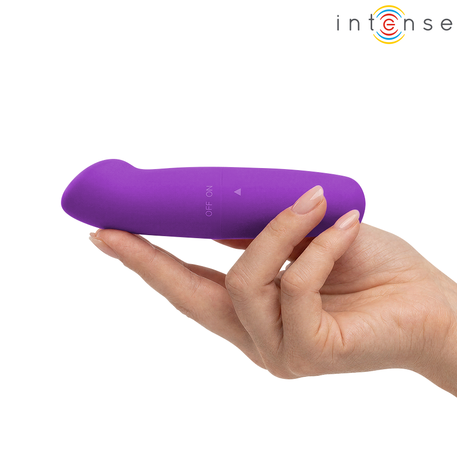 INTENSE - VIBRATORE PER IL PUNTO G PHIL VIOLA 13 CM - immagine 4