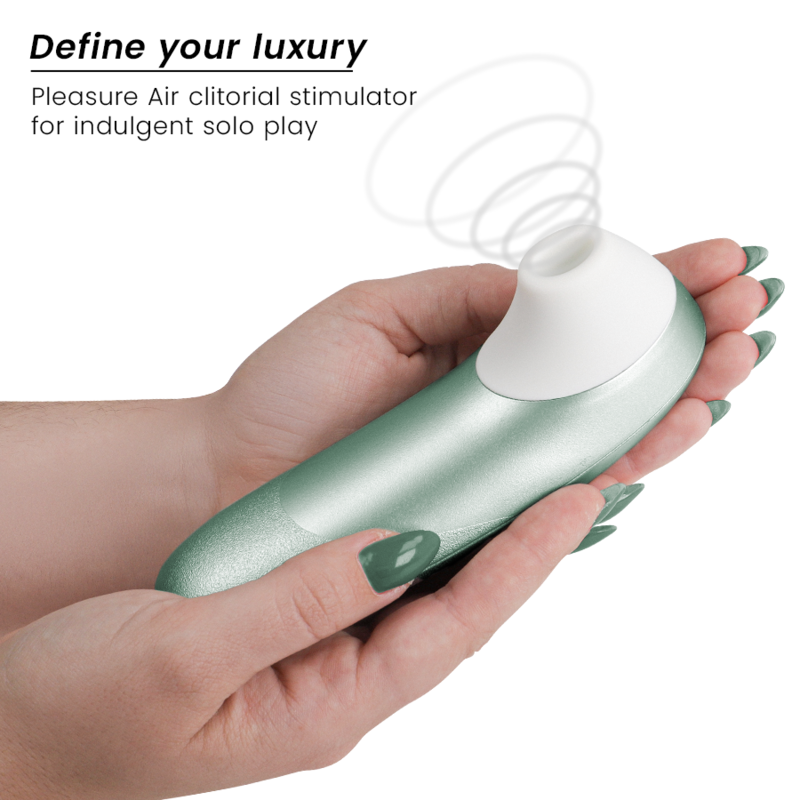 WOMANIZER - STIMOLATORE CLITORIDEO PRO VIBRANTE VERDE SALVIA - immagine 3