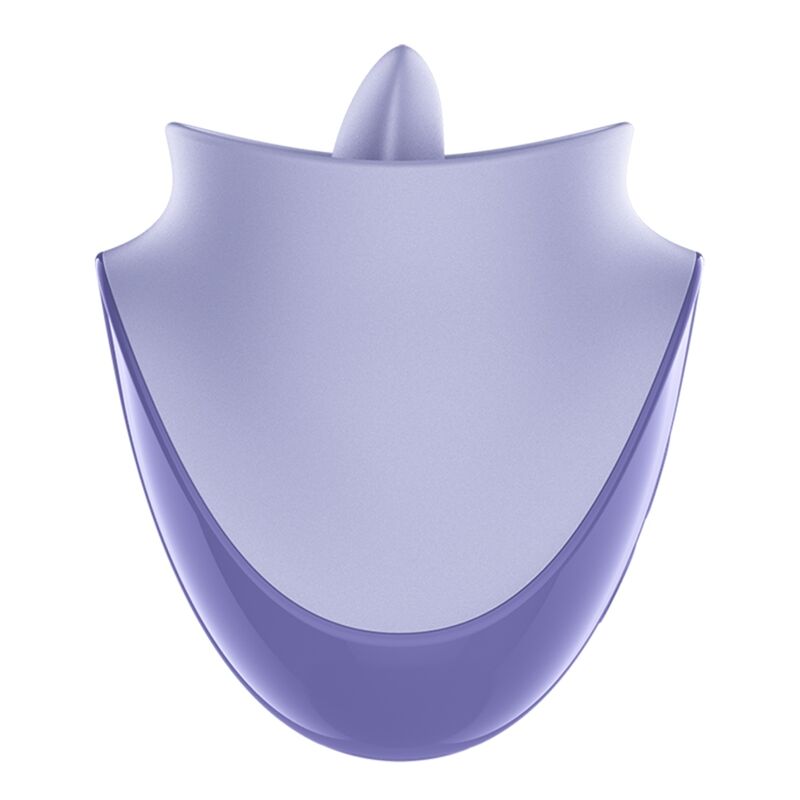 SATISFYER - TONGUE DANCER STIMOLATORE CLITORIDEO CON VIBRAZIONI E PULSAZIONI LILLA - immagine 4
