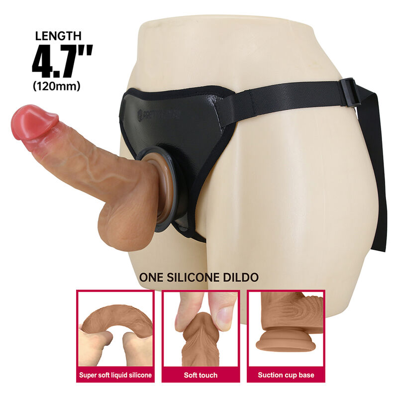 PRETTY LOVE - IMBRACATURA UNIVERSALE CON DILDO REALISTICO - immagine 2