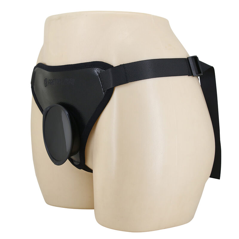 PRETTY LOVE - IMBRACATURA UNIVERSALE CON STRAP-ON NERA - immagine 3