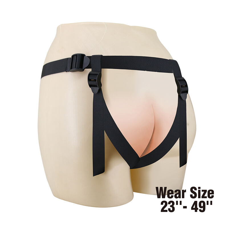 PRETTY LOVE - IMBRACATURA UNIVERSALE CON STRAP-ON NERA - immagine 4