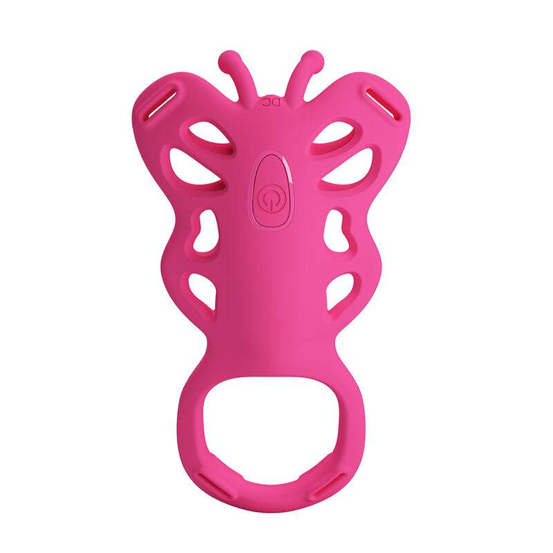 PRETTY LOVE - MASSAGGIATORE PER SVEGLIA CON APP A FORMA DI FARFALLA, ROSA - immagine 5