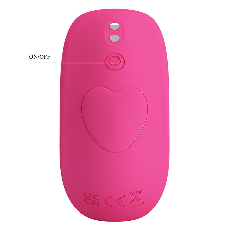 PRETTY LOVE - HAZELYNN MASSAGGIATORE ROSA CON 12 FUNZIONI E CONTROLLO TRAMITE APP - immagine 5