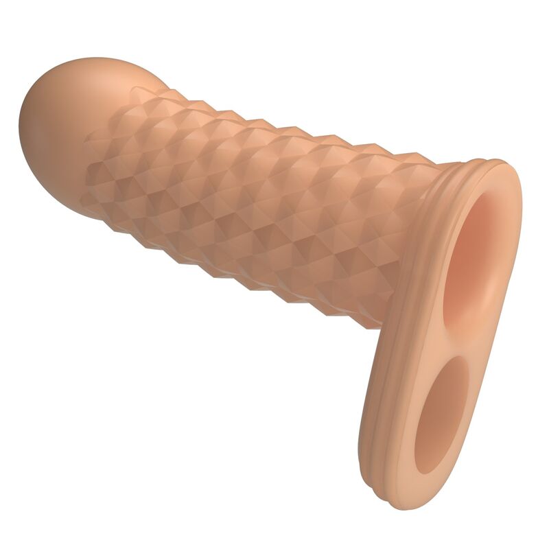 PRETTY LOVE - WOLFRAM MANICOTTO PER ALLUNGAMENTO DEL PENE 11,5 CM Ø 3,8 CM NATURALE