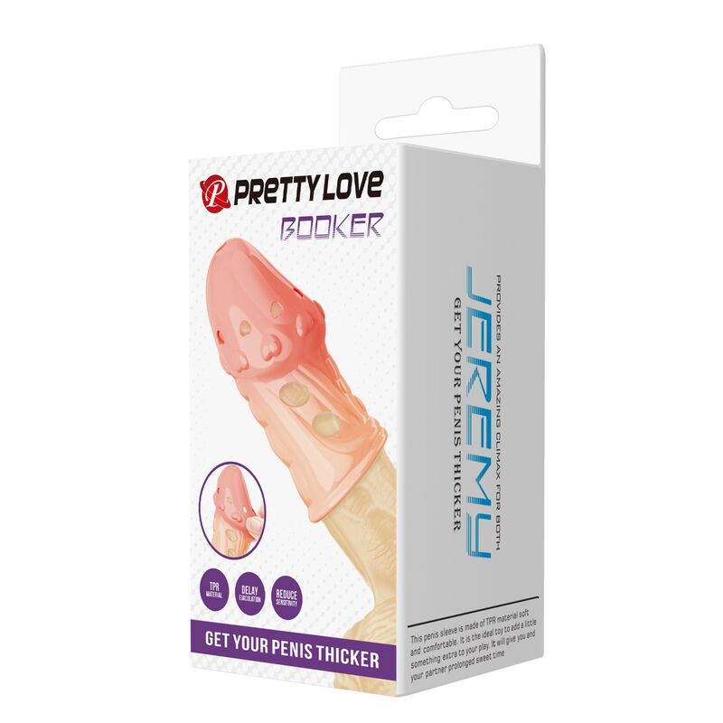 PRETTY LOVE - GUAINA PER PENE CON TESTURIZZAZIONE A CALZINO NATURALE - immagine 3