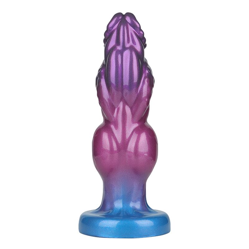 POWER MONSTERS - RIFT TITAN BICOLORE DILDO GONFIABILE IN SILICONE FANTASY 24 CM Ø 5 CM - immagine 3