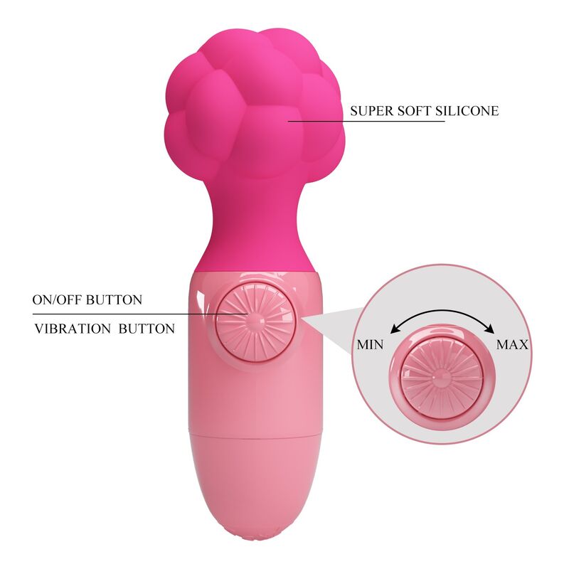 PRETTY LOVE - MINI MASSAGGIATORE ANWEN ROSA