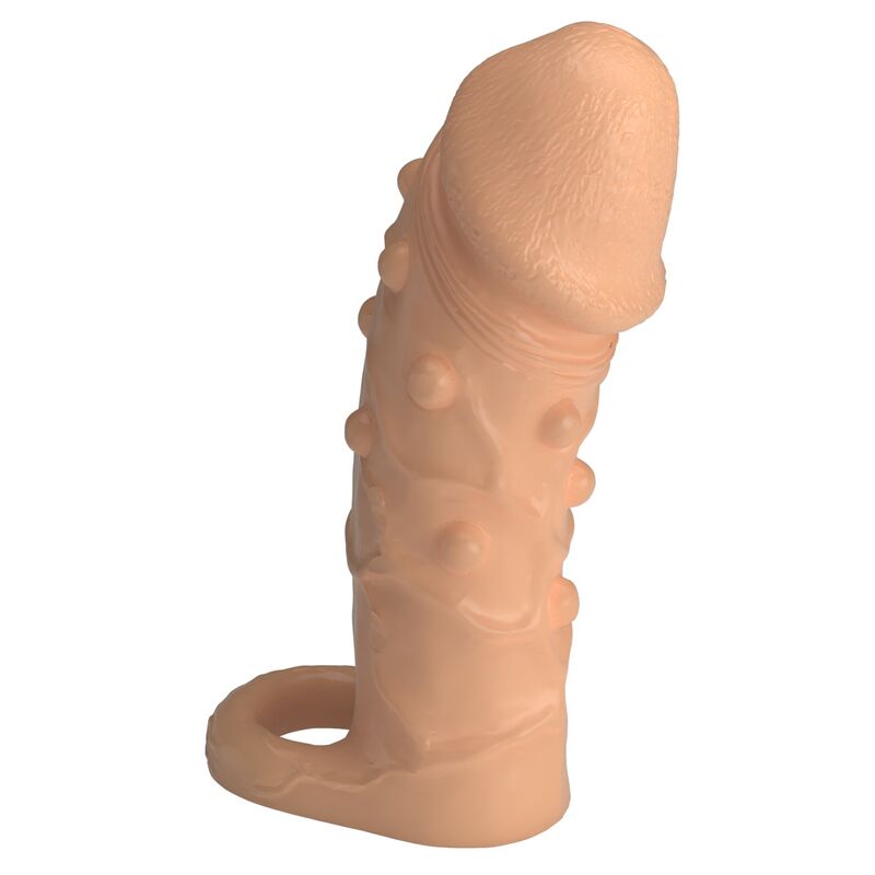 PRETTY LOVE - MANICOTTO DI ESTENSIONE DEL PENE DORT 14 CM Ø 4 CM NATURALE - immagine 5