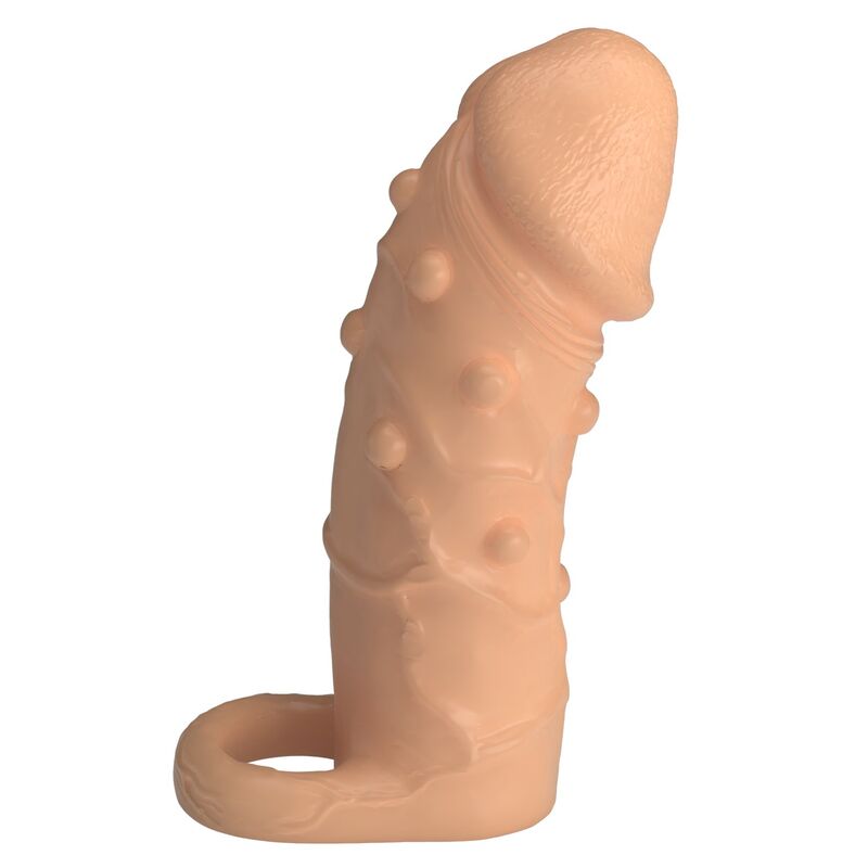 PRETTY LOVE - MANICOTTO DI ESTENSIONE DEL PENE DORT 14 CM Ø 4 CM NATURALE - immagine 2