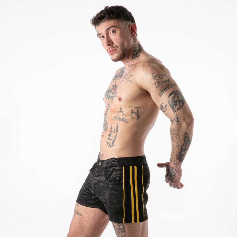 LOCKER GEAR - ACCESSO MILITARE COMPLETO GIALLO S