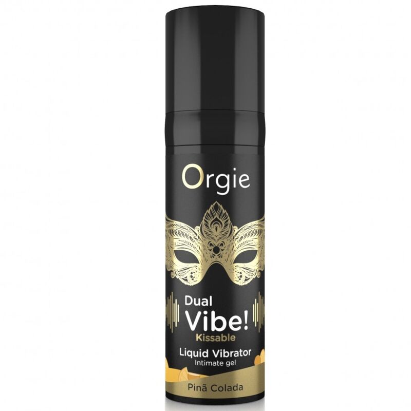 ORGIE - DOPPIA VIBRA! PIÑA COLADA KISSABLE VIBRATORE LIQUIDO 15 ML - immagine 2