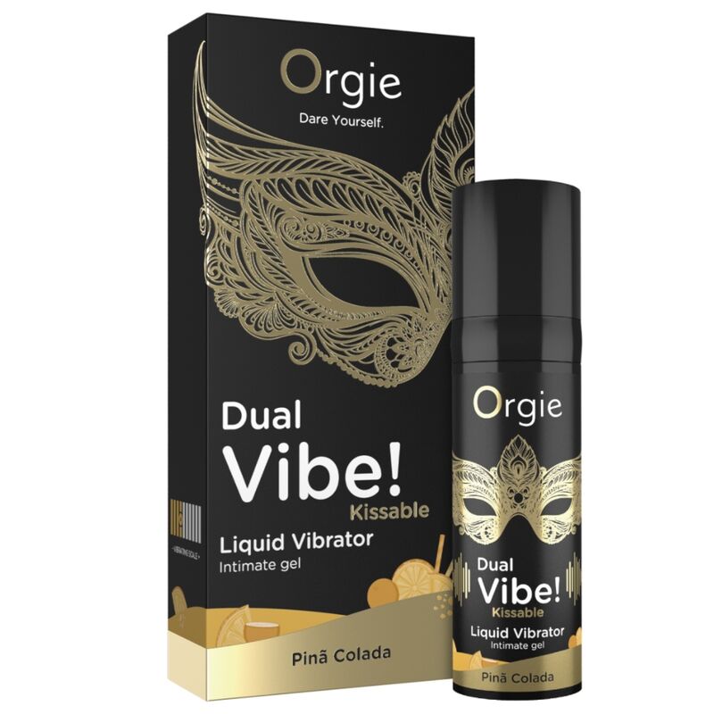 ORGIE - DOPPIA VIBRA! PIÑA COLADA KISSABLE VIBRATORE LIQUIDO 15 ML - immagine 4