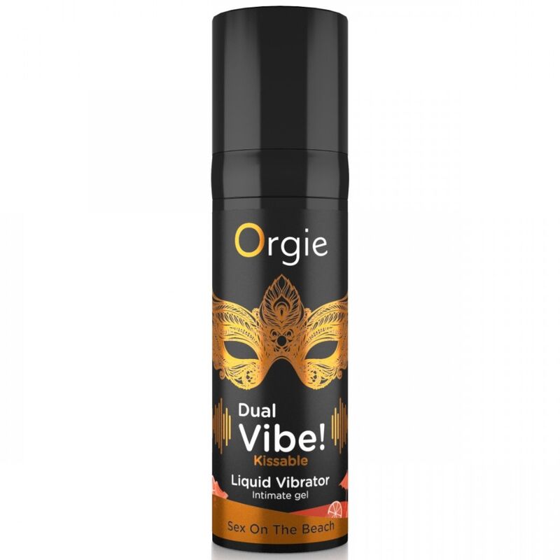 ORGIE - DOPPIA VIBRAZIONE! VIBRATORE LIQUIDO BACIABILE SEX ON THE BEACH 15 ML - immagine 2