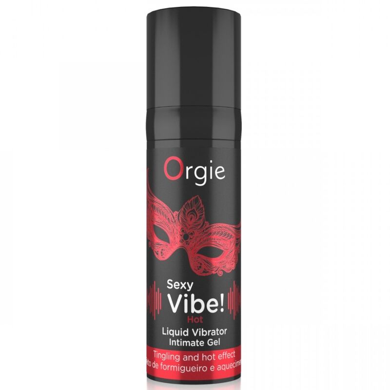 ORGIE - VIBRAZIONI SEXY! LIQUIDO CALDO E RISCALDANTE PER VIBRATORE 15 ML - immagine 2