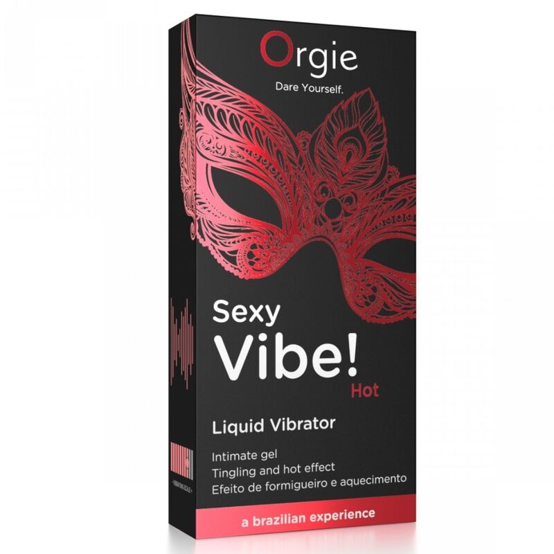 ORGIE - VIBRAZIONI SEXY! LIQUIDO CALDO E RISCALDANTE PER VIBRATORE 15 ML - immagine 3