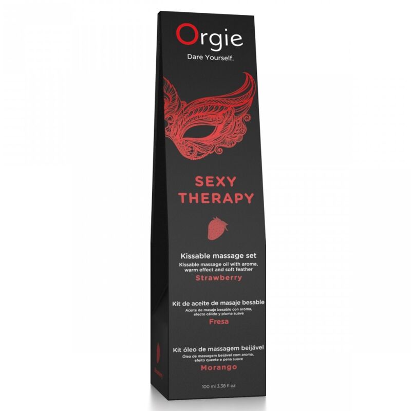 ORGIE - MASSAGGIO LABBRA SET MASSAGGIO KISSABLE ALLA FRAGOLA 100 ML - immagine 3