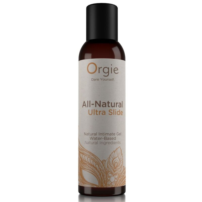 ORGIE - GEL INTIMO ULTRA SLIDE A BASE DE CQUA, COMPLETAMENTE NATURALE, 150 ML - immagine 2