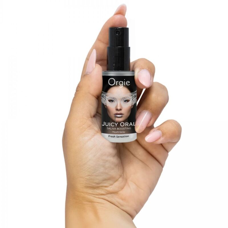 ORGIE - SPRAY ORALE SUCCOSO PER STIMOLARE LA SALIVA ALLA MENTA 15 ML - immagine 2