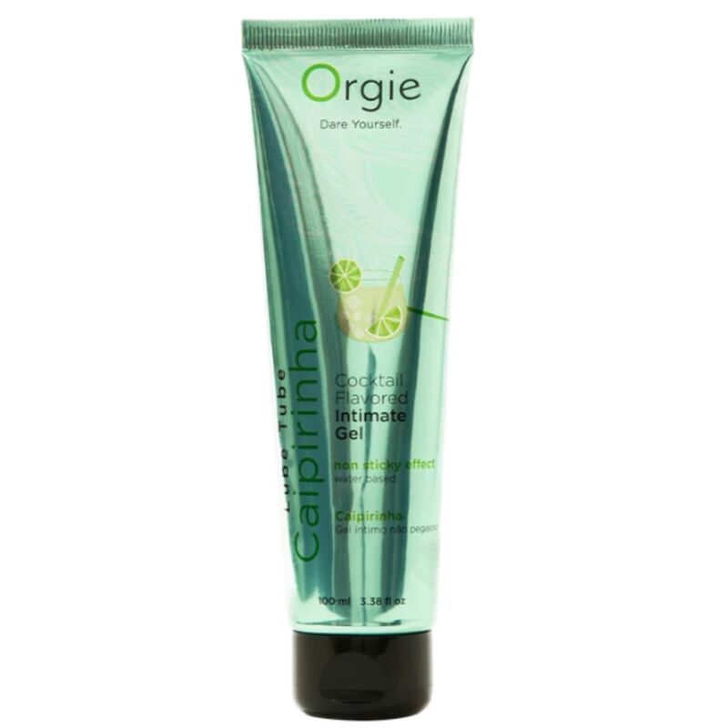 ORGIE - TUBO LUBRIFICANTE COCKTAIL CAIPIRINHA BACIABILE GEL INTIMO A BASE DE ACQUA 100 ML - immagine 2