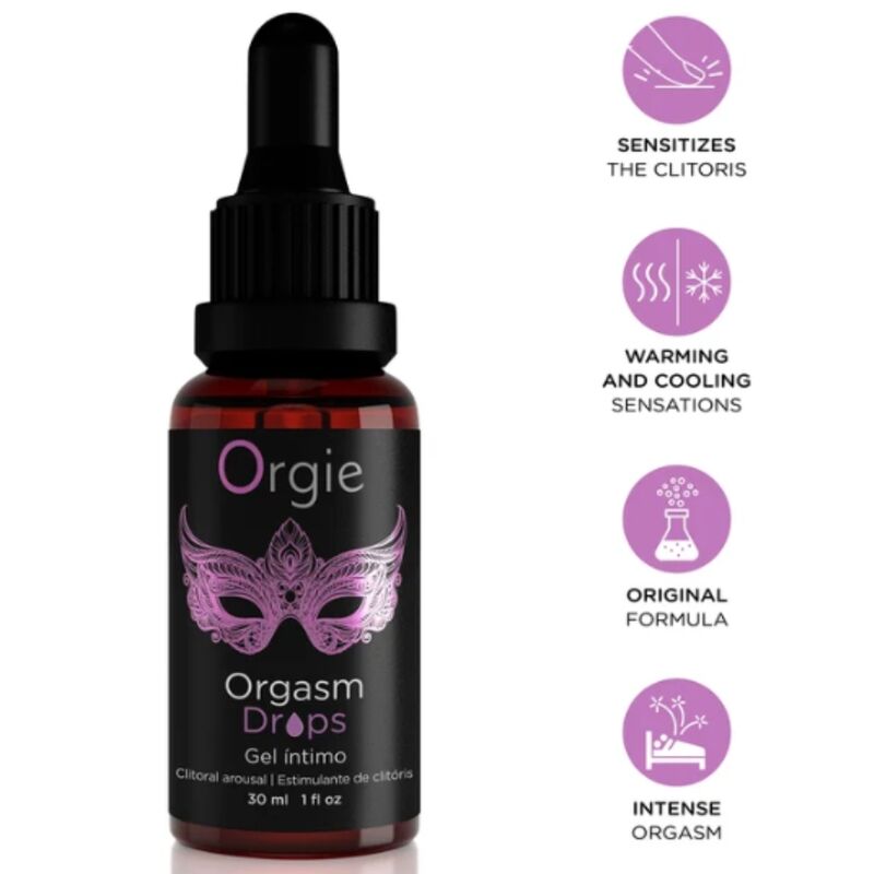 ORGIE - GOCCE PER LORGASMO E LA RISCALDAMENTO CLITORIDEO 30 ML