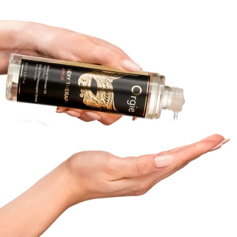ORGIE - OLIO DA MASSAGGIO SENSUALE AMOR PER UNA TERAPIA SEXY 200 ML - immagine 3