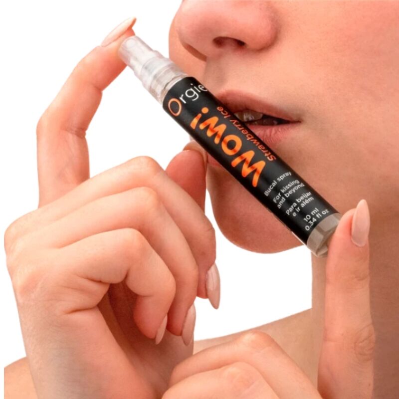 ORGIE - WOW! SPRAY BUCCALE ALLA FRAGOLA GHIACCIATA 10 ML - immagine 3