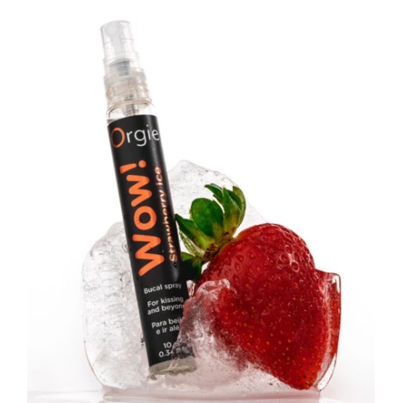 ORGIE - WOW! SPRAY BUCCALE ALLA FRAGOLA GHIACCIATA 10 ML - immagine 2