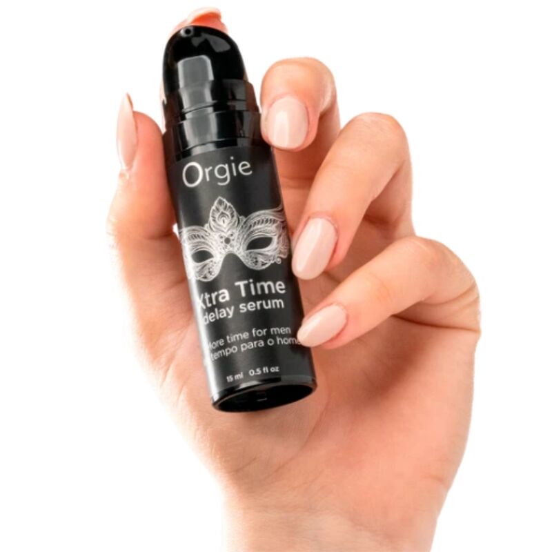 ORGIE - SIERO A RITARDO AL SILICONE EXTRA TIME SENZA ANESTETICO 15 ML - immagine 2