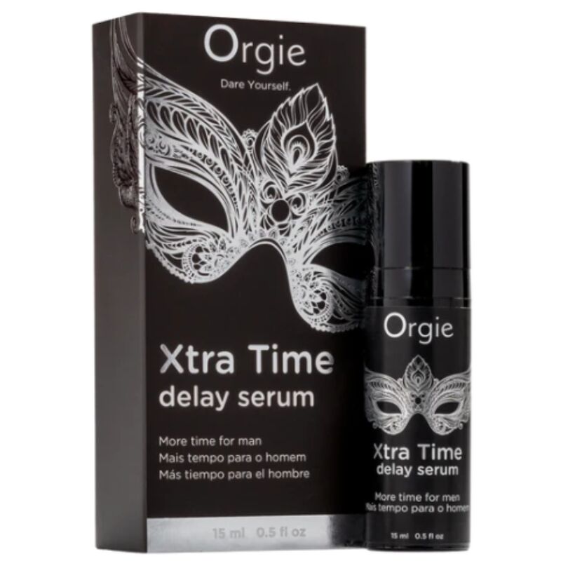 ORGIE - SIERO A RITARDO AL SILICONE EXTRA TIME SENZA ANESTETICO 15 ML - immagine 4
