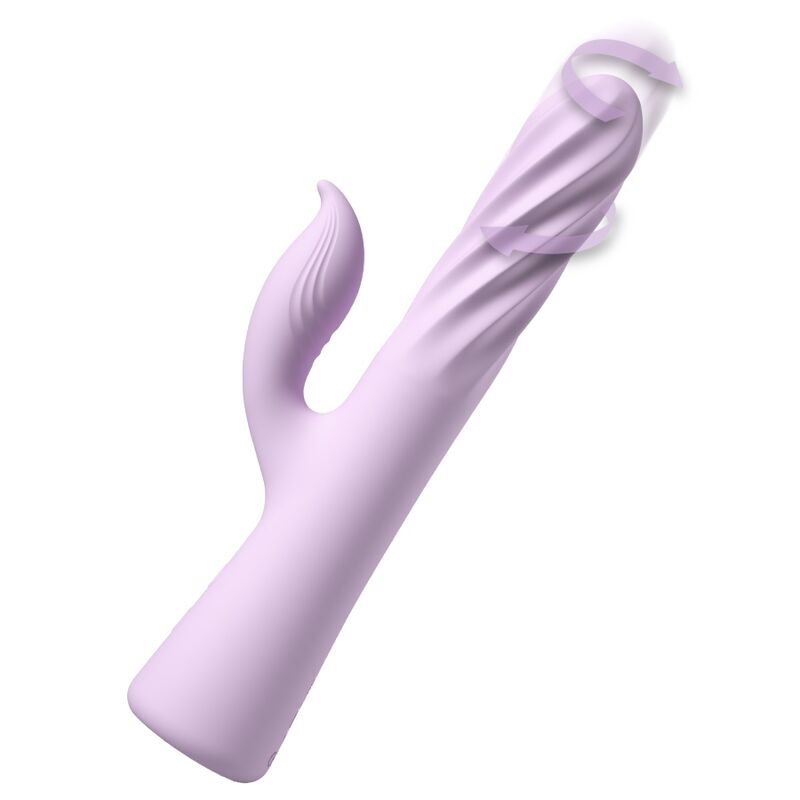 FANTASY FOR HER - FANTASY TWIST VIBRATOR TWISTMOTION CON ROTAZIONE E SPINTA VIOLA - immagine 2