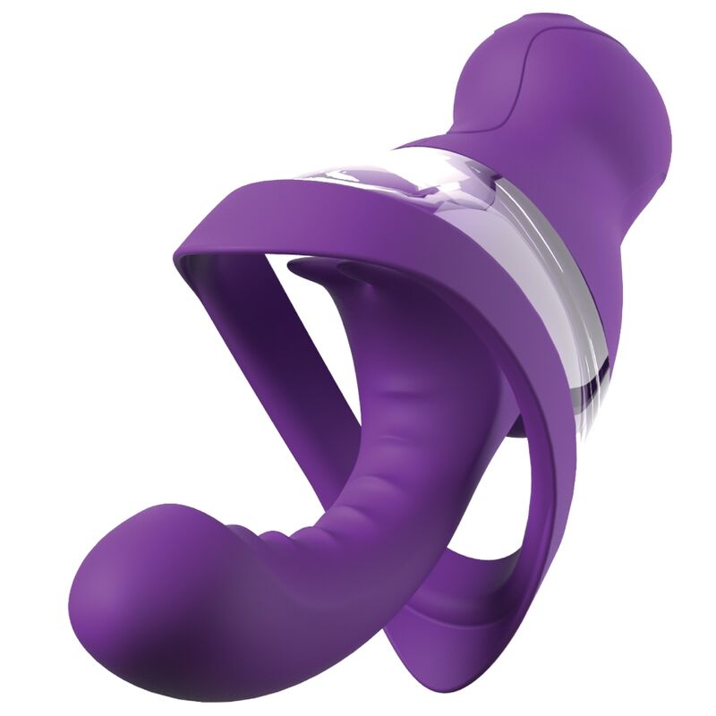 FANTASY FOR HER - VELOURA TOUCH G-SPOT PLEASURE PUMP PURPLE G-SPOT INTIMATE PUMP - immagine 2
