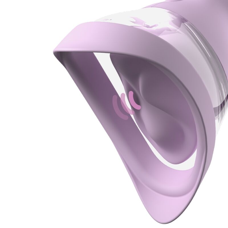 FANTASY FOR HER - VELOURA TOUCH PLEASURE POMP POMPA INTIMA CON ASPIRAZIONE E VIBRAZIONE VIOLA - immagine 3