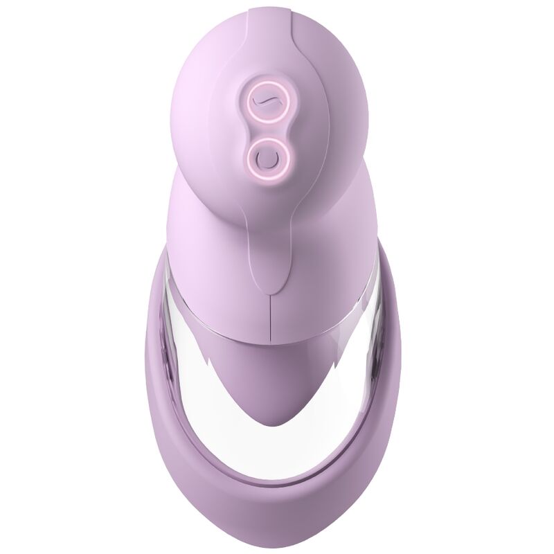 FANTASY FOR HER - VELOURA TOUCH PLEASURE POMP POMPA INTIMA CON ASPIRAZIONE E VIBRAZIONE VIOLA - immagine 2