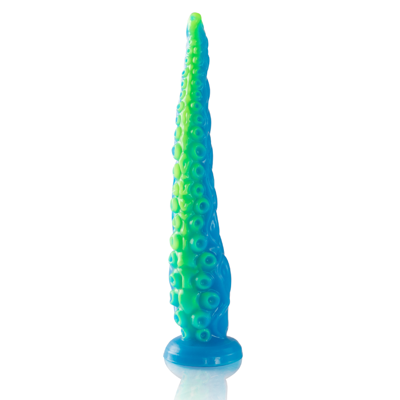 EPIC - SCYLLA DILDO CON TENTACOLI SOTTILI FLUORESCENTI, TAGLIA GRANDE - immagine 2