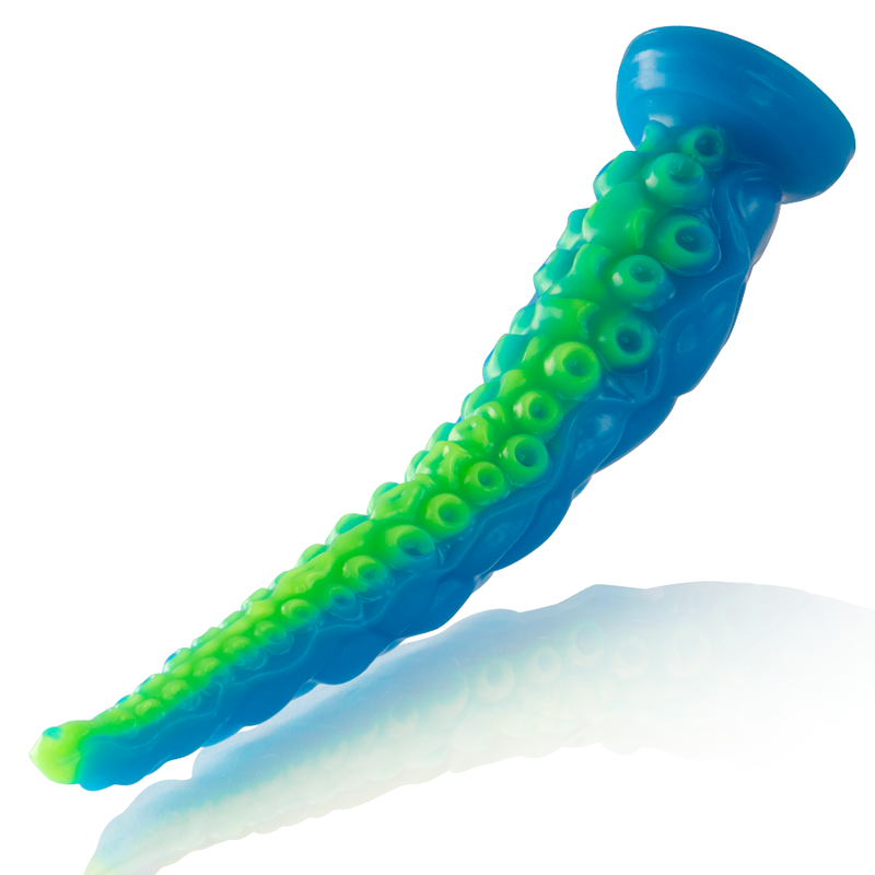 EPIC - SCYLLA DILDO CON TENTACOLI SOTTILI FLUORESCENTI, TAGLIA GRANDE - immagine 5