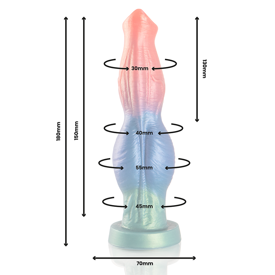 EPIC - ARION DILDO SYMPHONY OF PLEASURE TELECOMANDO RICARICABILE - immagine 5