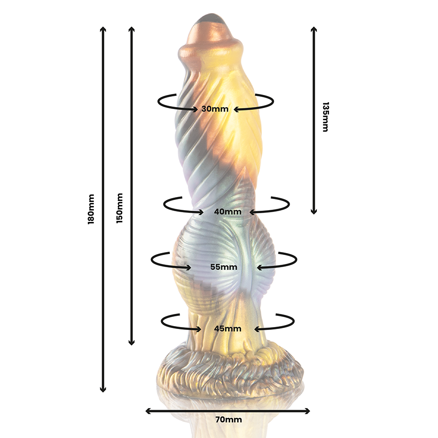 EPIC - PHOENIX DILDO LA RINASCITA DEL PIACERE TELECOMANDO RICARICABILE - immagine 5