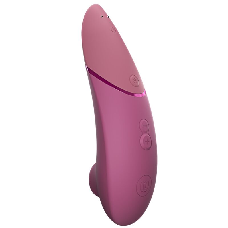WOMANIZER - STIMOLATORE CLITORIDEO A SUZIONE DI NEXT, 14 LIVELLI DI INTENSITÀ, ROSA SCURO - immagine 5