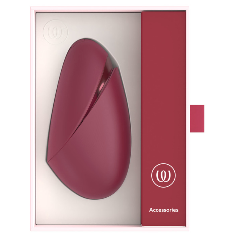 WOMANIZER - NEXT LIBERTY 3D PLEASURE AIR CLITORAL STIMULATOR BORDEAUX - immagine 5