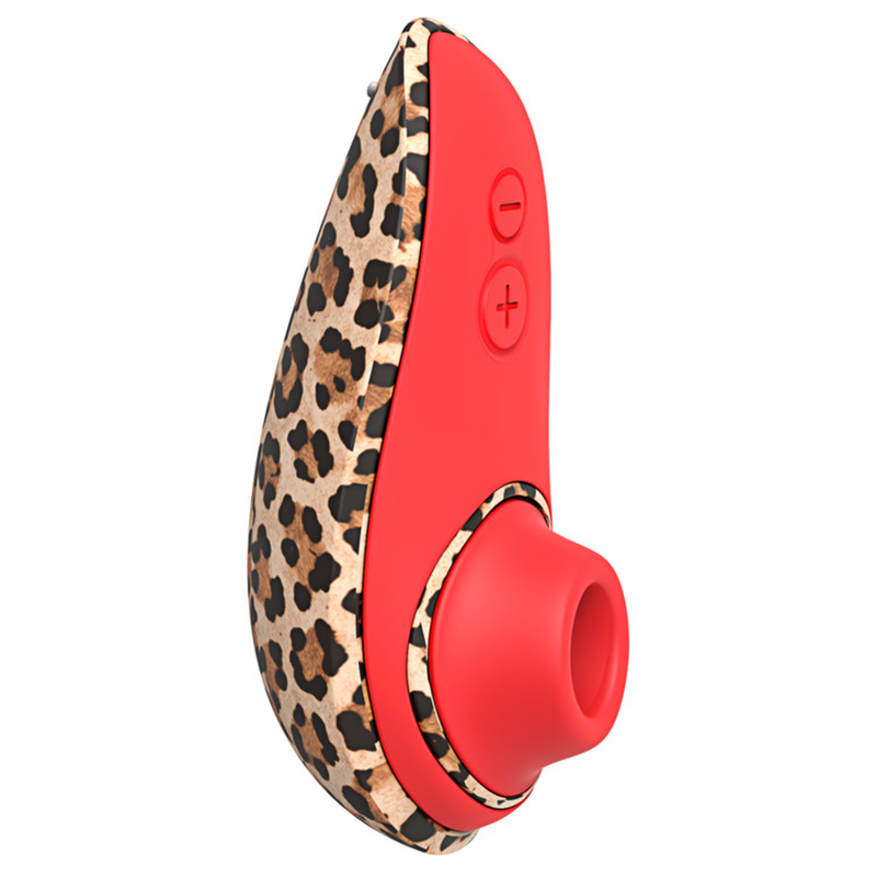 WOMANIZER - LIBERTY 2 STIMOLATORE CLITORIDEO A SUZIONE 8 LIVELLI DI INTENSITÀ STAMPA LEOPARDATA - immagine 4