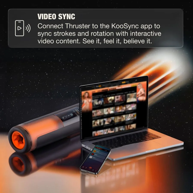 ARCWAVE - THRUSTER STROKER MASCHILE AUTOMATICO CON SPINTA, ROTAZIONE E CONTROLLO - immagine 3