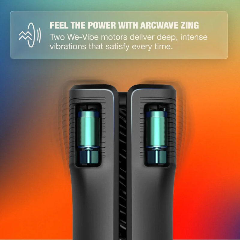ARCWAVE - ZING STROKER MASCHILE VIBRANTE CON DOPPIO MOTORE NERO - immagine 4