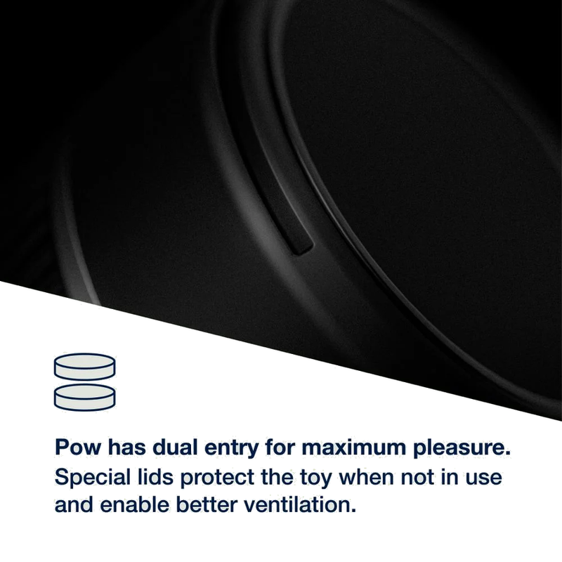 ARCWAVE - POW STROKER MANUALE CON CONTROLLO DELLASPIRAZIONE NERO - immagine 5