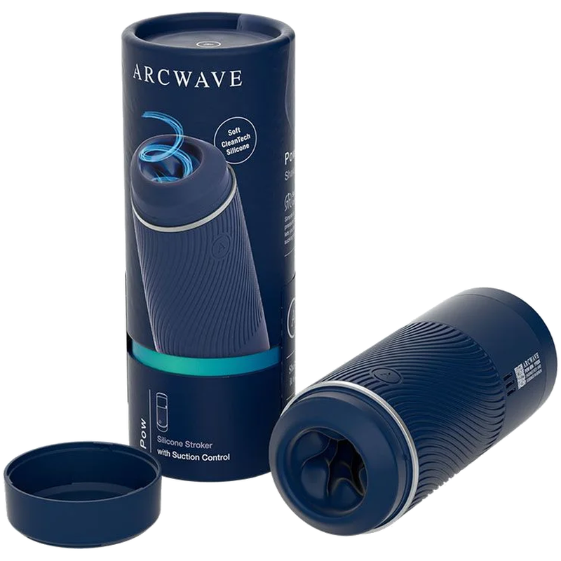 ARCWAVE - POW STROKER MANUALE CON CONTROLLO DELLASPIRAZIONE BLU - immagine 2