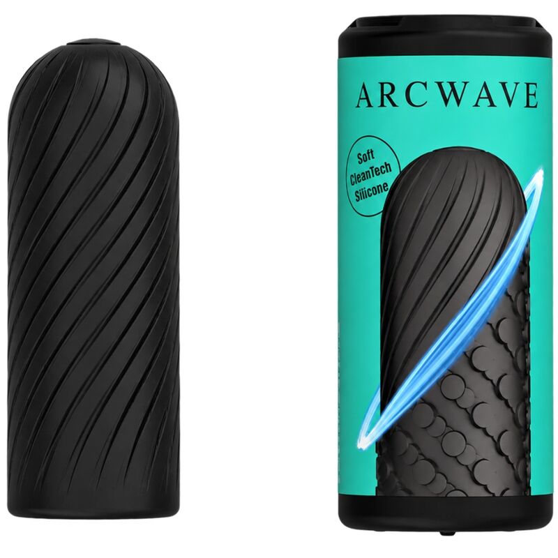 ARCWAVE - GHOST STROKER REVERSIBILE IN SILICONE NERO - immagine 2