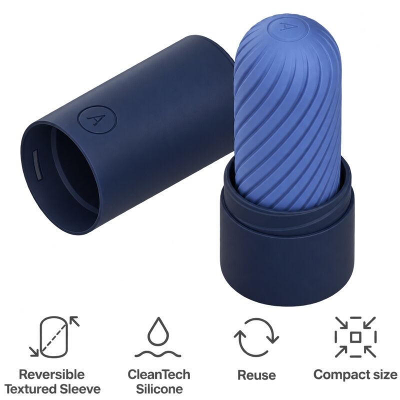 ARCWAVE - GHOST STROKER REVERSIBILE IN SILICONE BLU - immagine 3